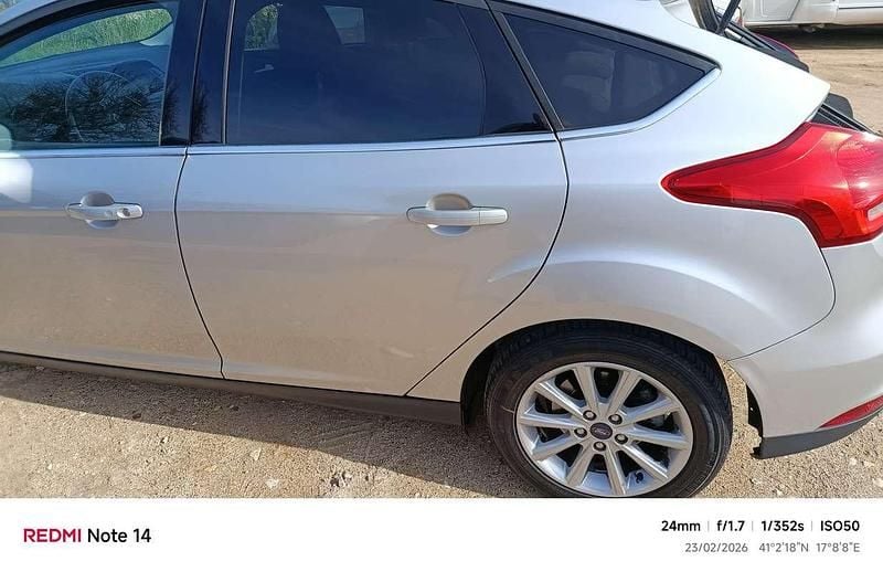 Usata Ford Focus Titanium X 120 CV (88 kW) 2018 Argento Berlina