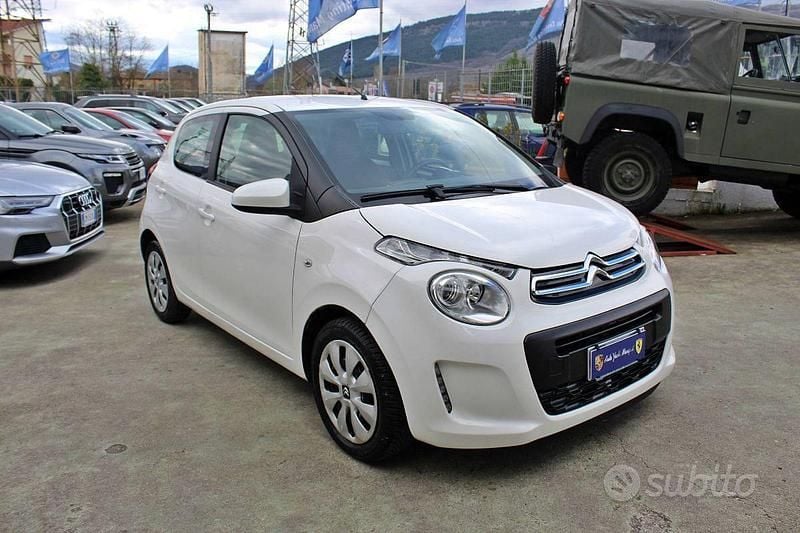 Usata Citroën C1 Feel 72 CV (52 kW) 2022 Bianco Utilitaria