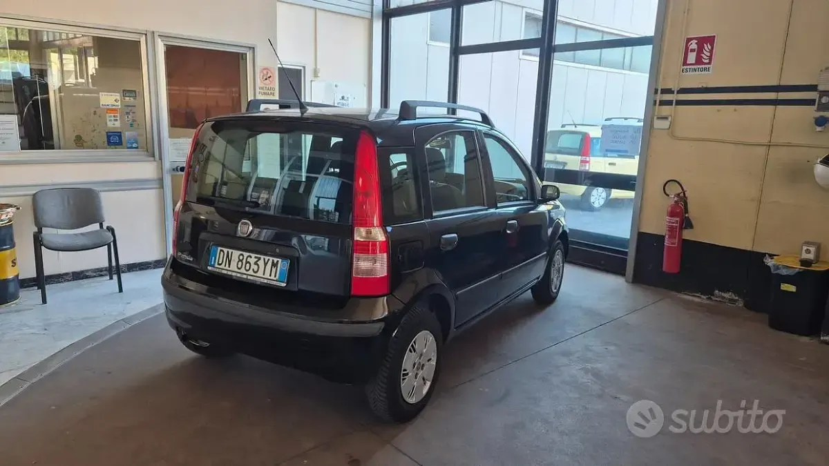 Usata Fiat Panda Dynamic 54 CV (39 kW) 2008 Nero Utilitaria