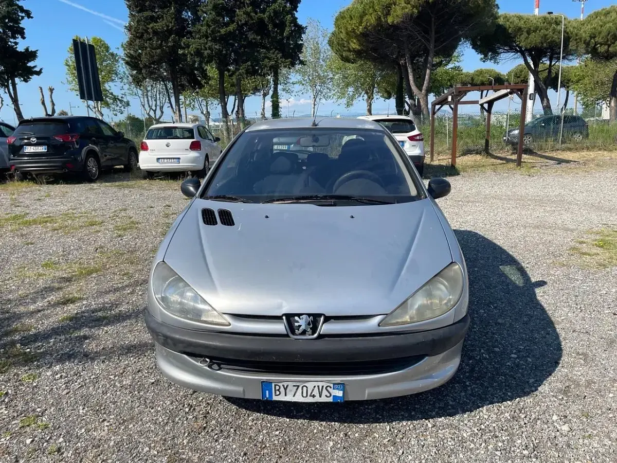 Usata Peugeot 206 75 CV (55 kW) 2003 Argento Berlina