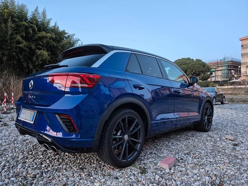 Usata VW T-Roc R 300 CV (220 kW) 2020 Blu SUV