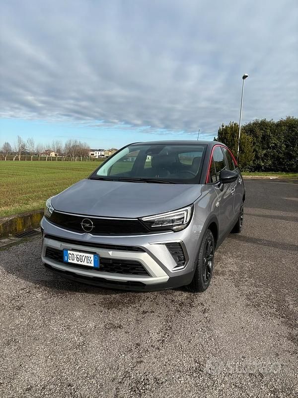 Usata Opel Crossland X GS Line 83 CV (61 kW) 2021 Grigio SUV