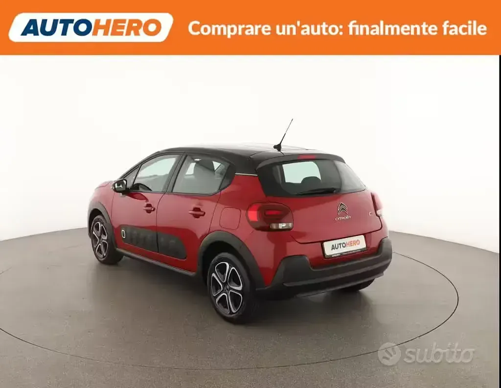 Usata Citroën C3 102 CV (75 kW) 2019 Rosso Utilitaria
