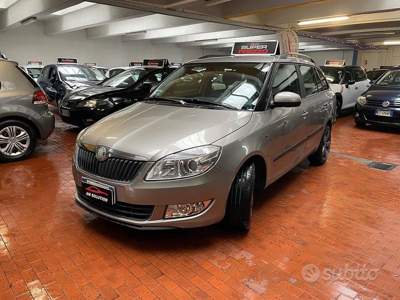 Usata Skoda Fabia 86 CV (63 kW) 2010 Grigio Berlina