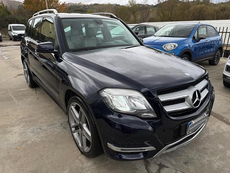 Usata Mercedes GLK220 Premium 170 CV (125 kW) 2014 Blu SUV