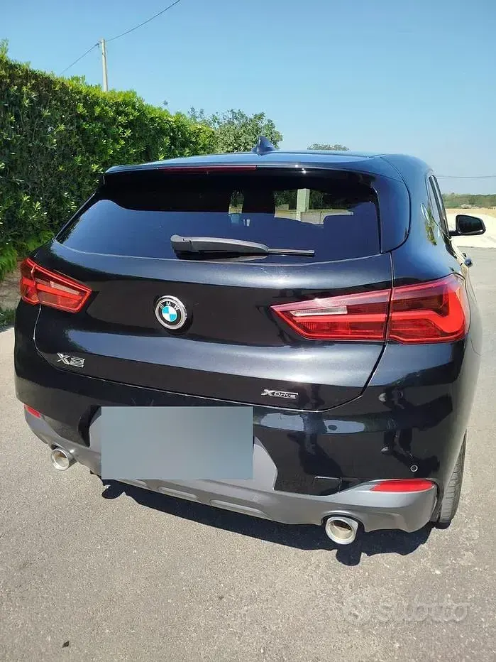 Usata BMW X2 M Sport 150 CV (110 kW) 2019 Nero SUV