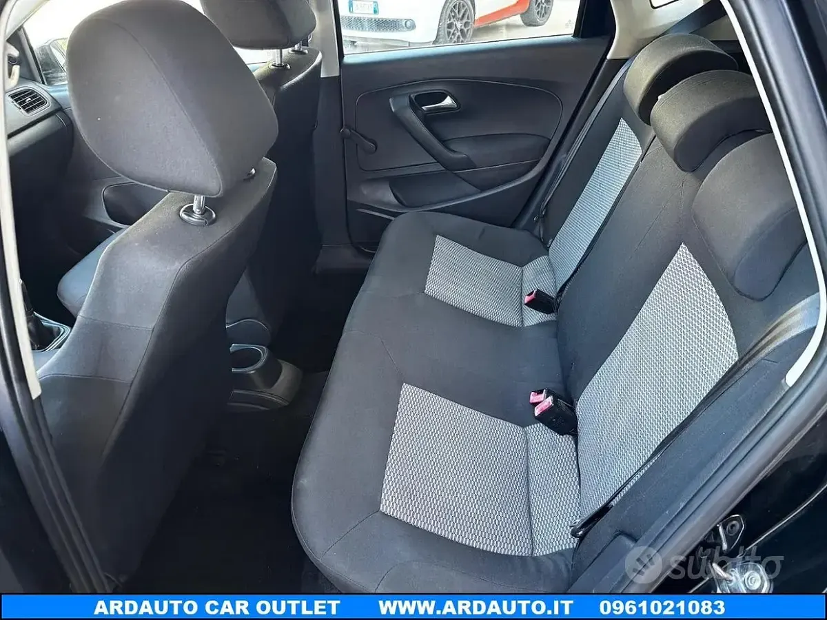 Usata VW Polo 75 CV (55 kW) 2012 Nero Utilitaria