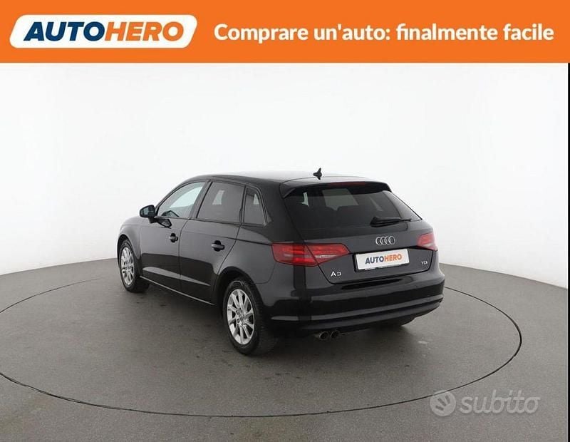 Usata Audi A3 Attraction 150 CV (110 kW) 2015 Nero Berlina
