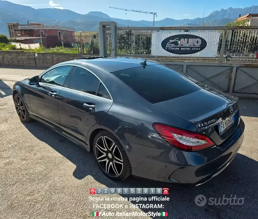 Usata Mercedes CLS220 170 CV (125 kW) 2015 Grigio Berlina