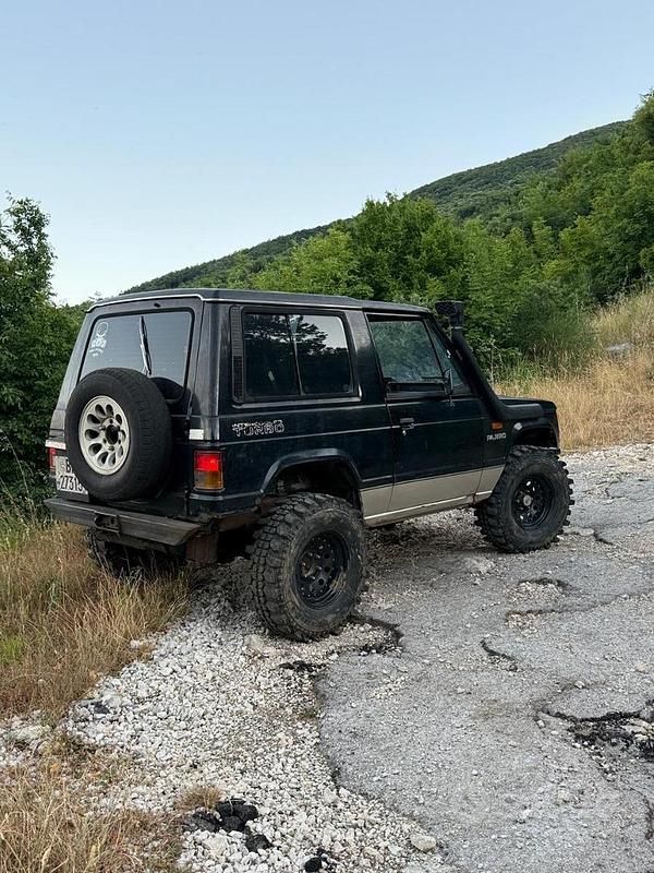 Usata Mitsubishi Pajero 100 CV (73 kW) 1991 Nero SUV