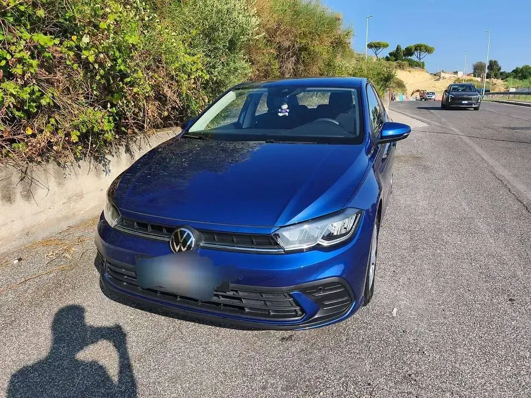 Usata VW Polo 80 CV (58 kW) 2022 Blu/azzurro Utilitaria