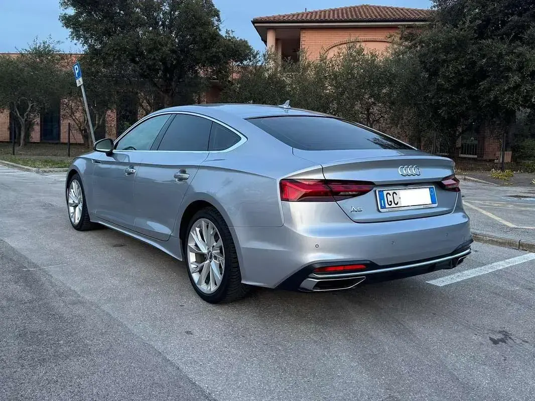 Usata Audi A5 Sportback Advanced Plus 190 CV (139 kW) 2020 Argento Utilitaria