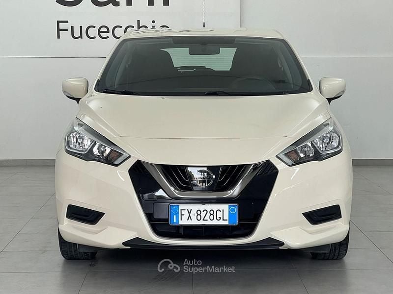 Usata Nissan Micra Acenta 71 CV (52 kW) 2019 Beige Utilitaria