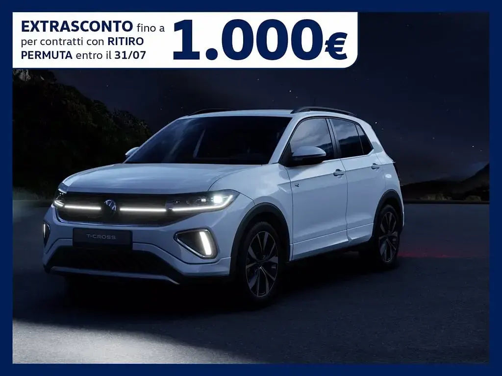 Nuova VW T-Cross Edition 116 CV (85 kW) 2026 Deep black perlato SUV