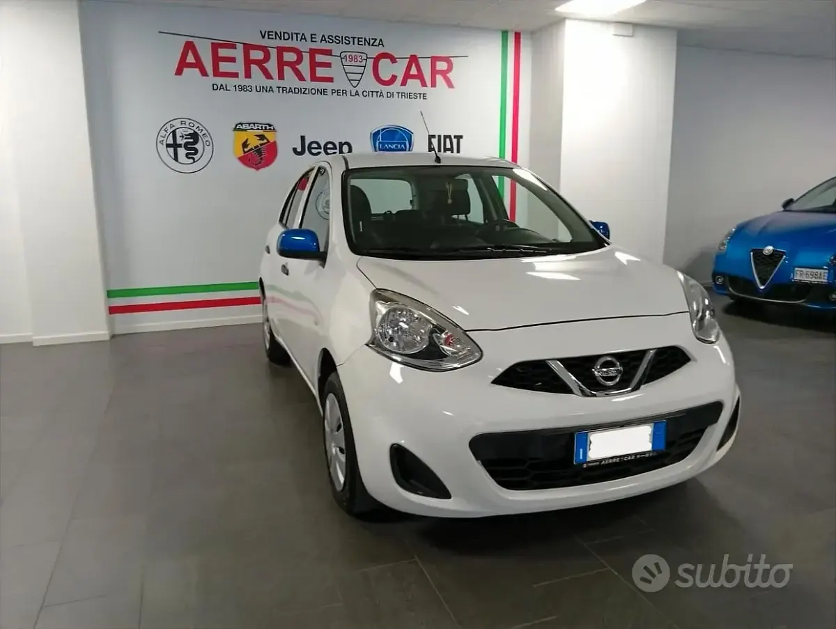 Usata Nissan Micra Comfort 80 CV (58 kW) 2017 Bianco Utilitaria