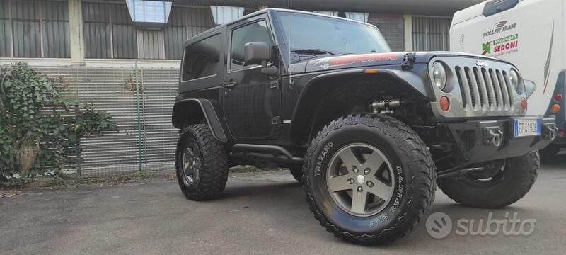 Usata Jeep Wrangler 200 CV (147 kW) 2013 Verde SUV