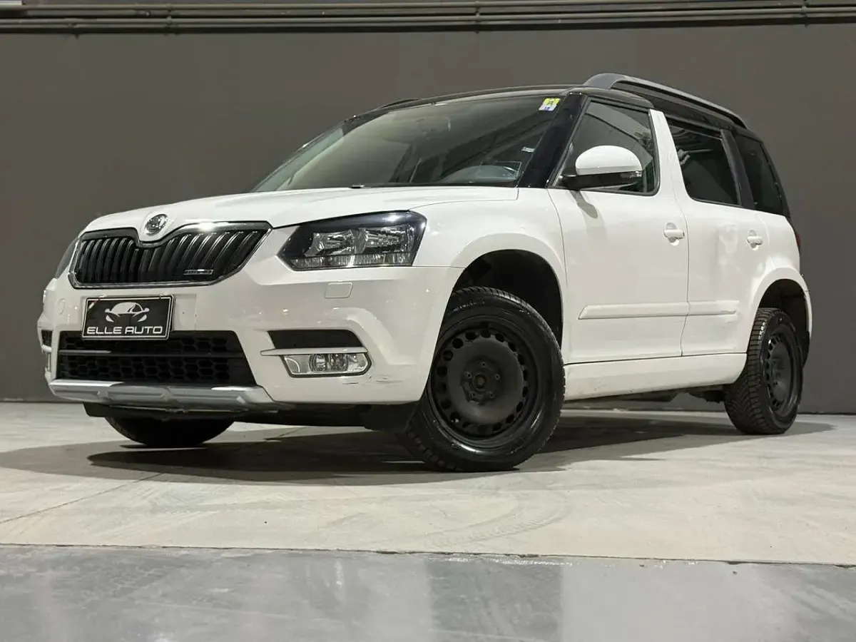 Usata Skoda Yeti GreenLine 105 CV (77 kW) 2014 Bianco SUV