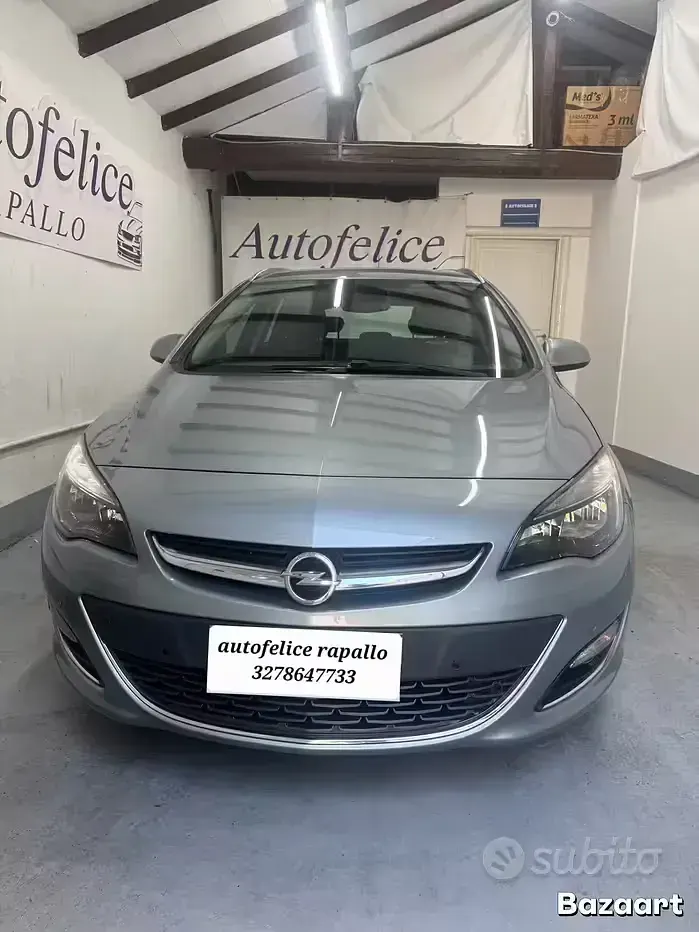 Usata Opel Astra 110 CV (80 kW) 2018 Grigio Station wagon