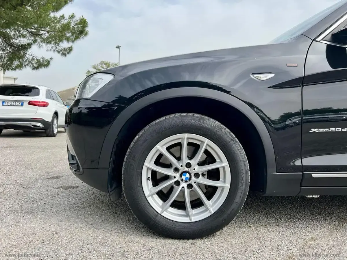 Usata BMW X3 Efficient Dynamics 184 CV (135 kW) 2011 Nero SUV