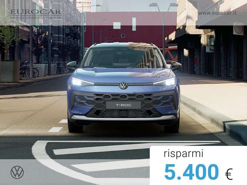 Nuova VW T-Roc Life 150 CV (110 kW) 2026 Celestial blue metallizzato ne SUV