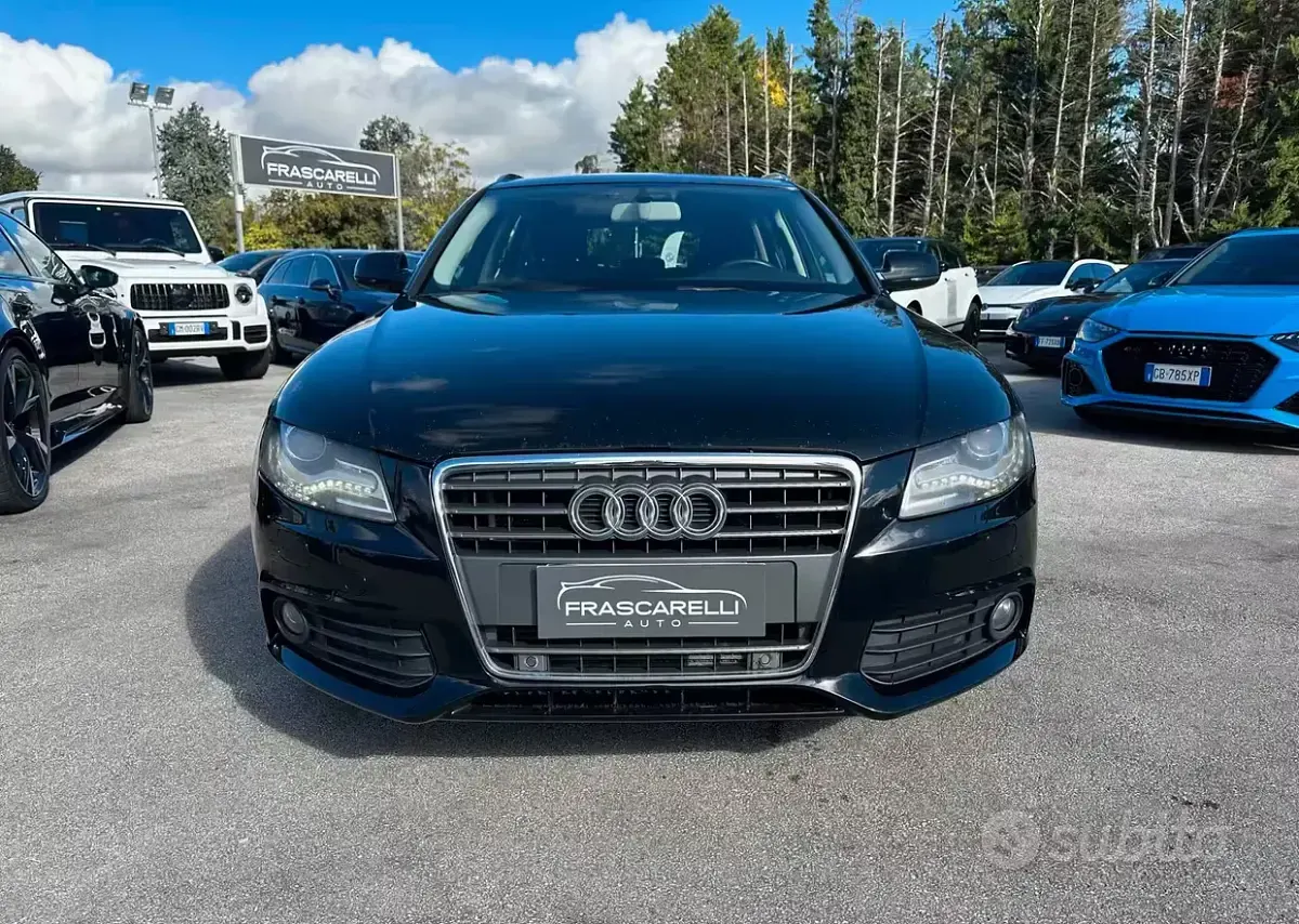 Usata Audi A4 Advanced Plus 143 CV (105 kW) 2010 Nero Station wagon