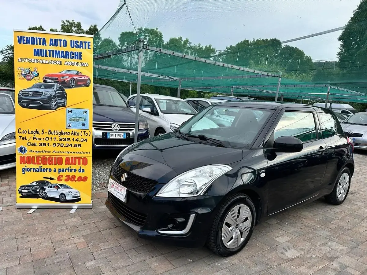Usata Suzuki Swift 75 CV (55 kW) 2014 Nero Utilitaria