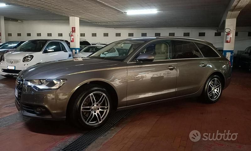 Usata Audi A6 Ambiente 177 CV (130 kW) 2012 Beige Station wagon