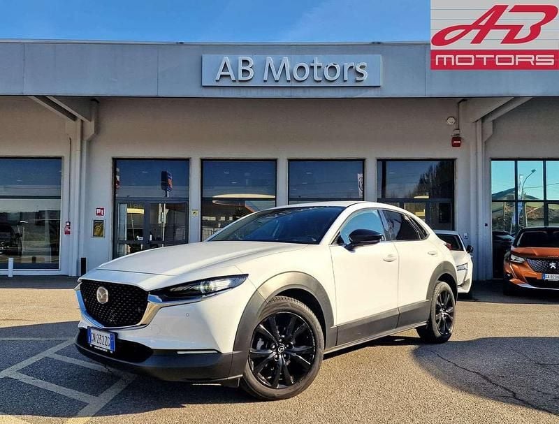Bianco Usata 2023 Mazda CX-30 Homura-Line SUV | 22.900 € (Buon prezzo) - Immagine 1/4