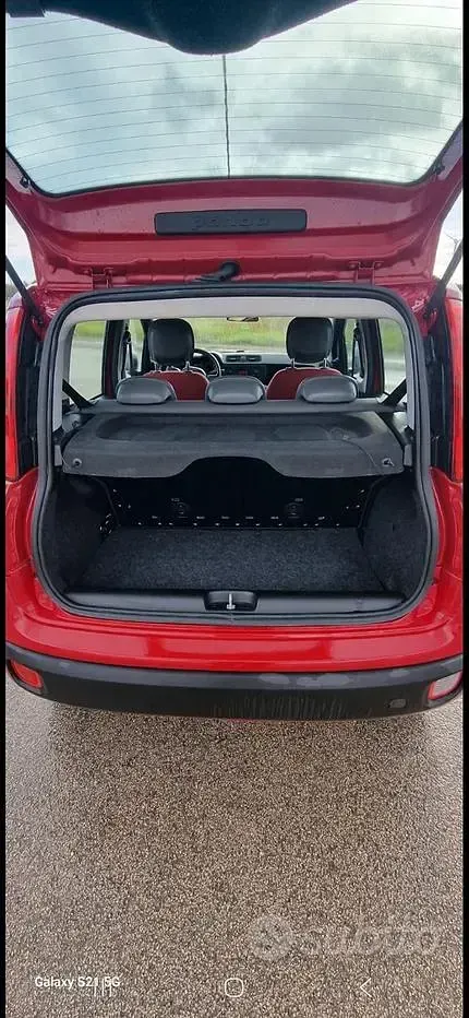 Usata Fiat Panda 85 CV (62 kW) 2013 Rosso Utilitaria