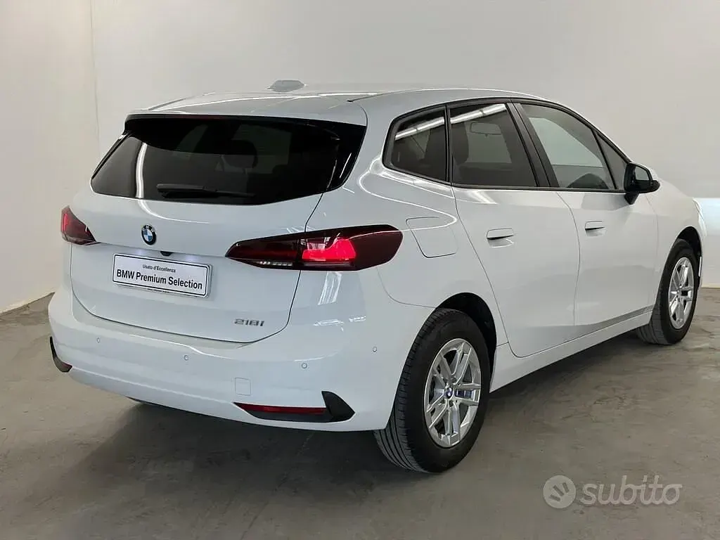 Usata BMW 218 Active Tourer 136 CV (100 kW) 2023 Bianco Monovolume
