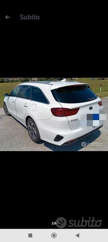 Usata Kia Ceed 136 CV (100 kW) 2018 Bianco Utilitaria