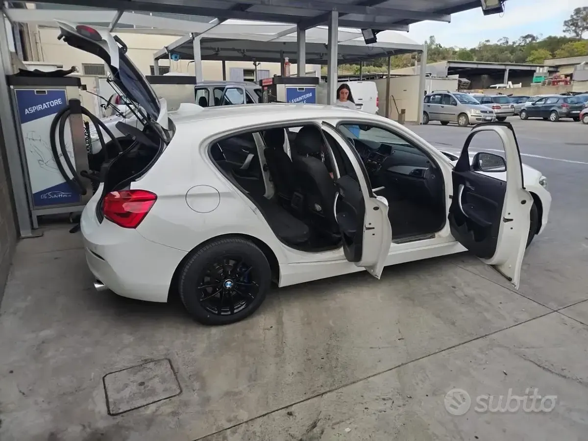 Usata BMW 116 116 CV (85 kW) 2018 Bianco Utilitaria