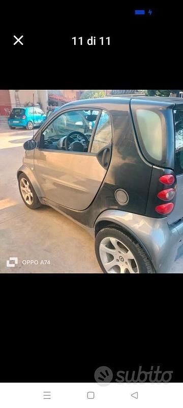 Begagnad Smart ForTwo Coupé Pulse 61 HK (44 kW) 2005 Grå Sportkupé