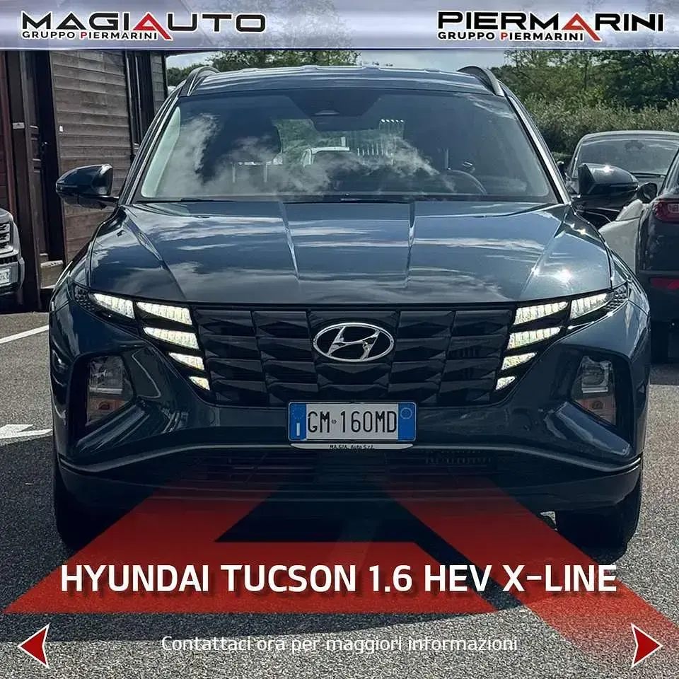 Usata Hyundai Tucson 230 CV (169 kW) 2023 Blu/azzurro SUV