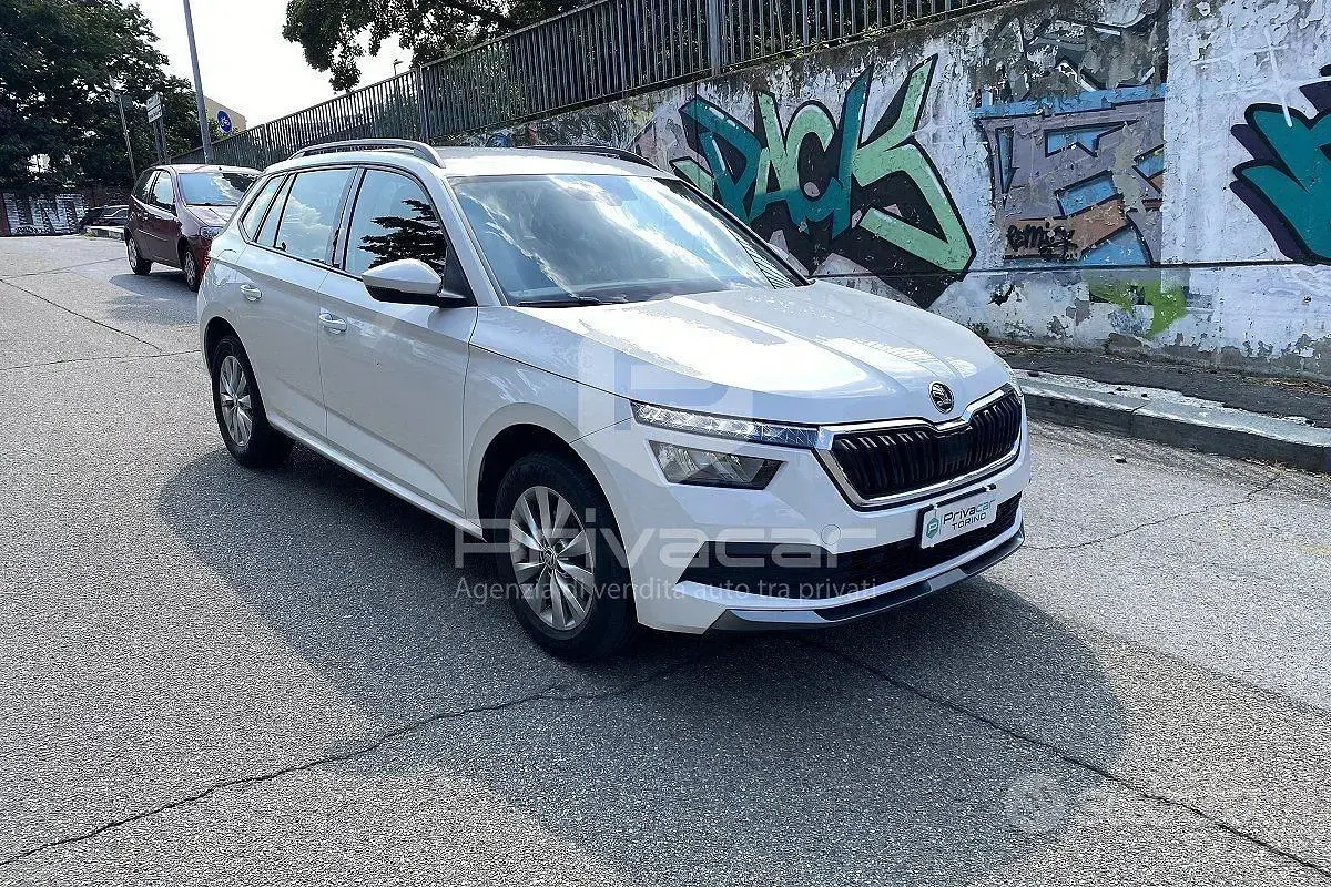 Usata Skoda Kamiq Ambition 95 CV (69 kW) 2021 Bianco SUV