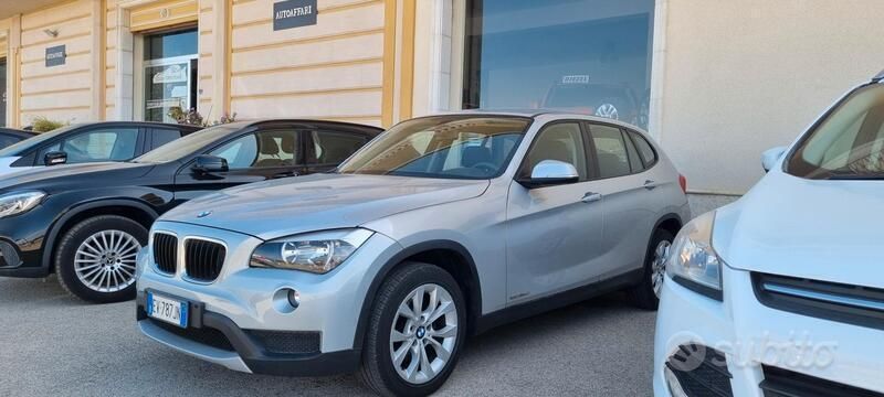 Usata BMW X1 143 CV (105 kW) 2014 Argento SUV