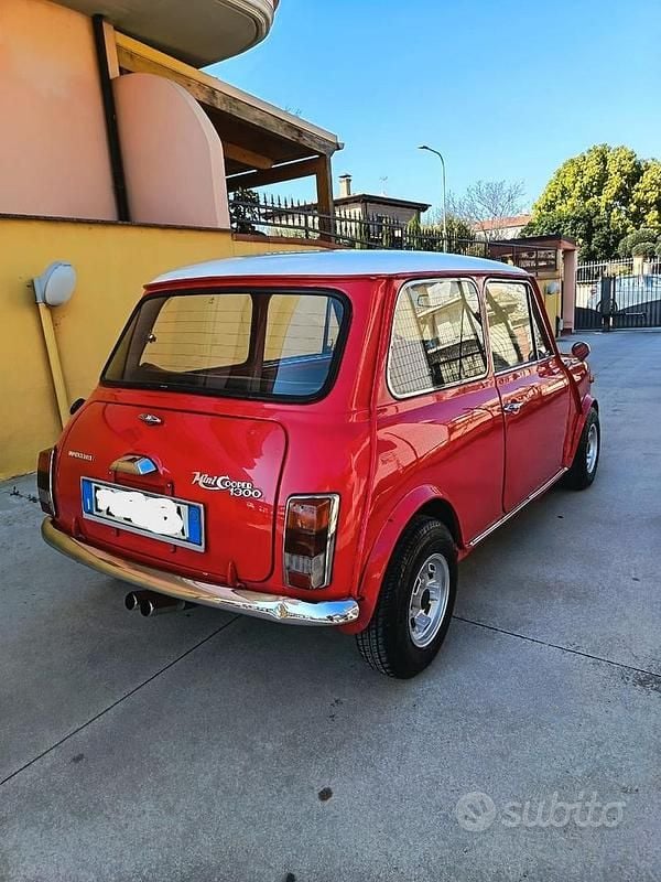 Usata Innocenti Mini 1970 Rosso