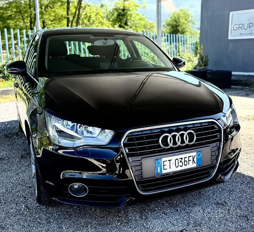 Usata Audi A1 90 CV (66 kW) 2014 Nero Utilitaria