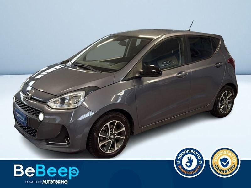 Usata Hyundai i10 69 CV (50 kW) 2019 Antracite metallizzato Utilitaria