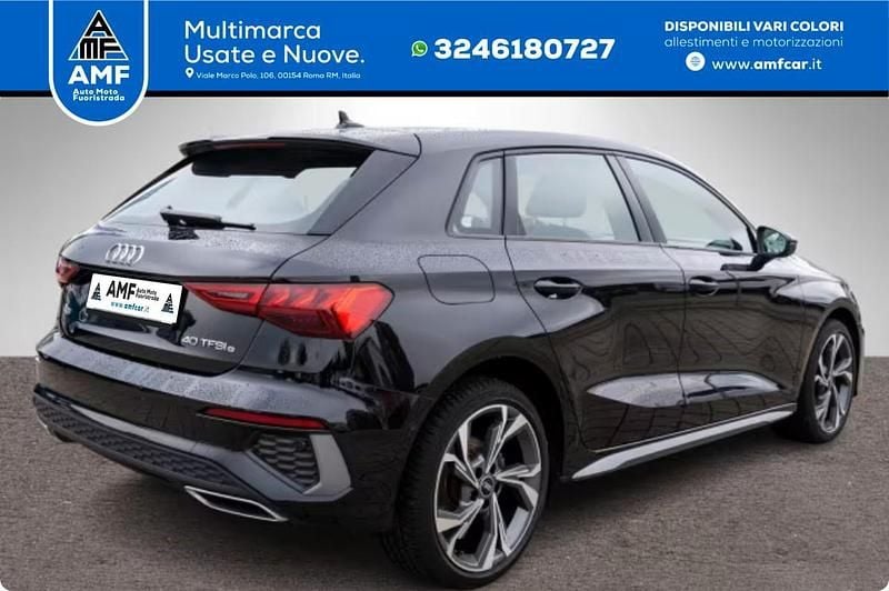 Usata Audi A3 S-Line 149 CV (109 kW) 2022 Nero Berlina