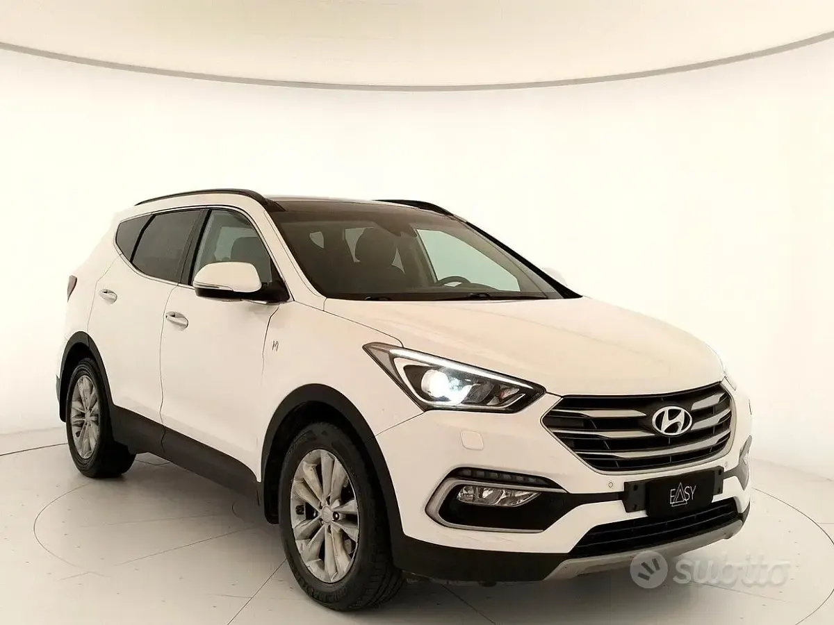 Usata Hyundai Santa Fe Xpossible 200 CV (147 kW) 2017 Bianco SUV