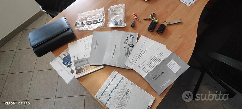 Usata Mercedes SL500 333 CV (244 kW) 1994 Grigio Cabrio