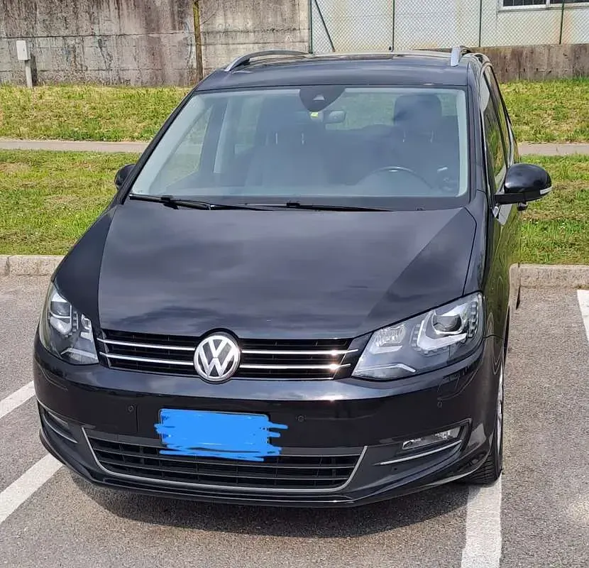 Usata VW Sharan Highline 184 CV (135 kW) 2017 Nero Monovolume
