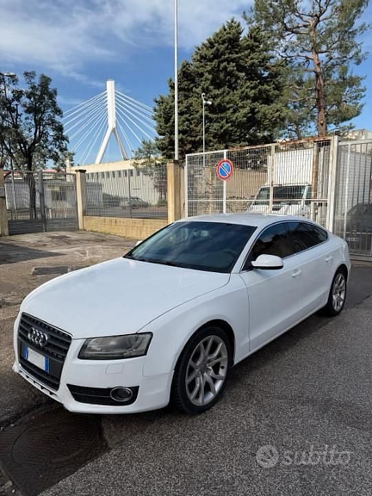 Usata Audi A5 2010 Bianco Coupé