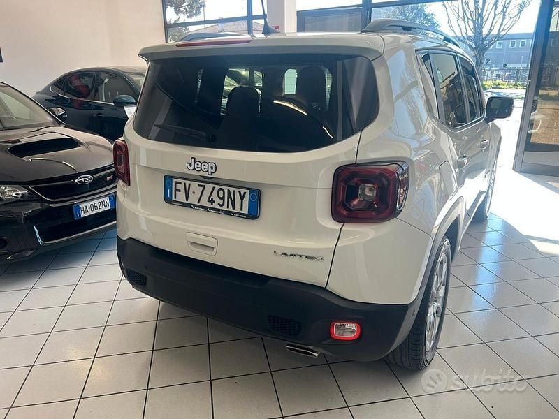 Usata Jeep Renegade Limited 150 CV (110 kW) 2018 Bianco SUV