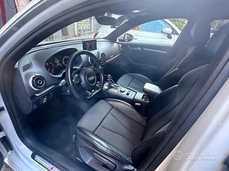 Usata Audi A3 Ambition 184 CV (135 kW) 2013 Bianco Berlina