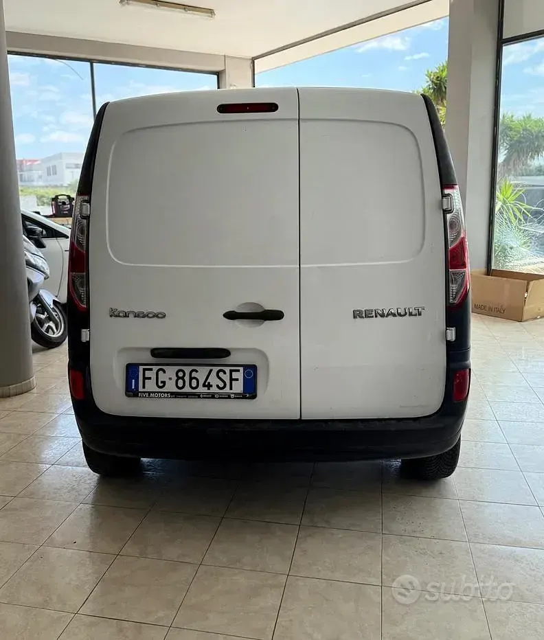 Usata Renault Kangoo 90 CV (66 kW) 2017 Bianco Monovolume
