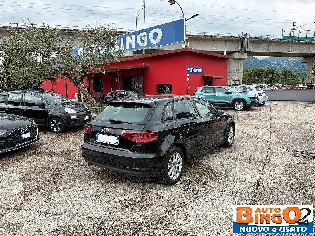 Usata Audi A3 Attraction 110 CV (80 kW) 2016 Nero Berlina