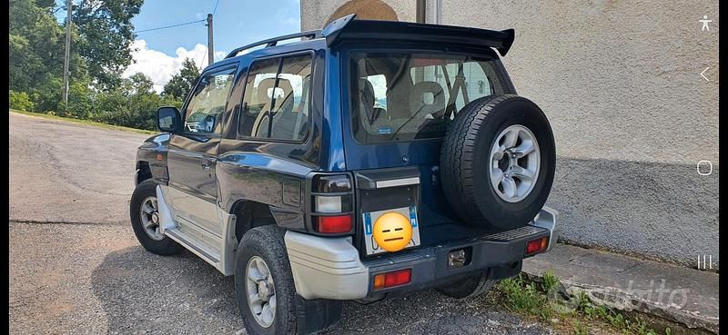 Usata Mitsubishi Pajero 1999 Blu SUV