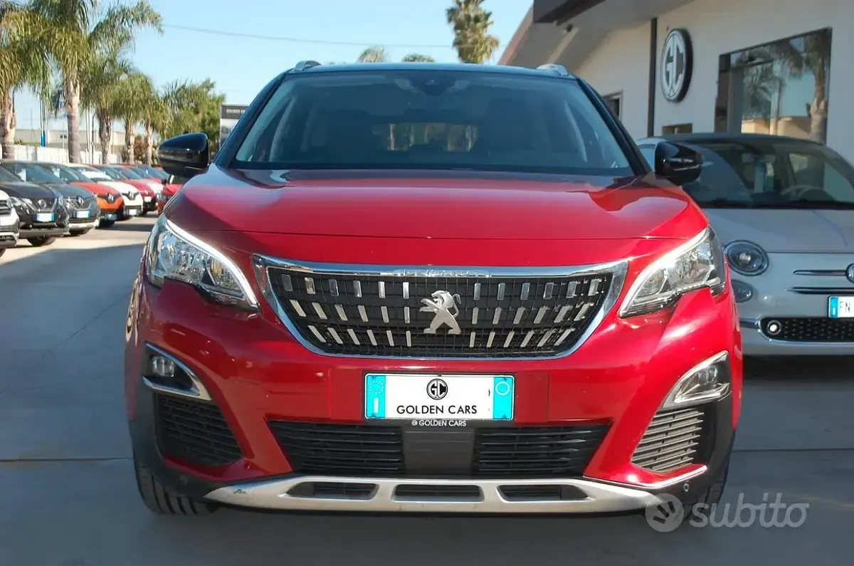Usata Peugeot 3008 Allure 131 CV (96 kW) 2019 Rosso SUV